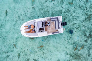 Bora Bora privado Cap Camarat Alquiler de barcos de 25 pies